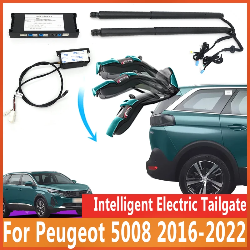 

Car Electric Tailgate Modified Auto Tailgate Intelligent Power Operated Trunk Automatic Lifting Door For Peugeot 5008 2016-2022