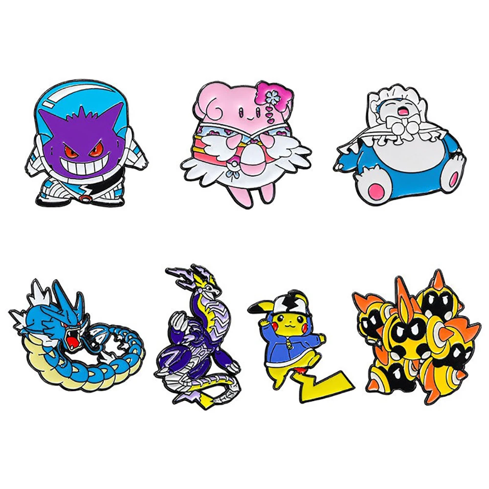 Брошь в виде покемона Пикачу