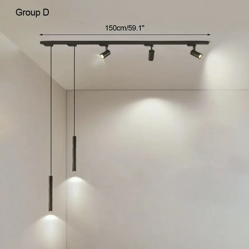 

Светодиодные споты из алюминия и акрила