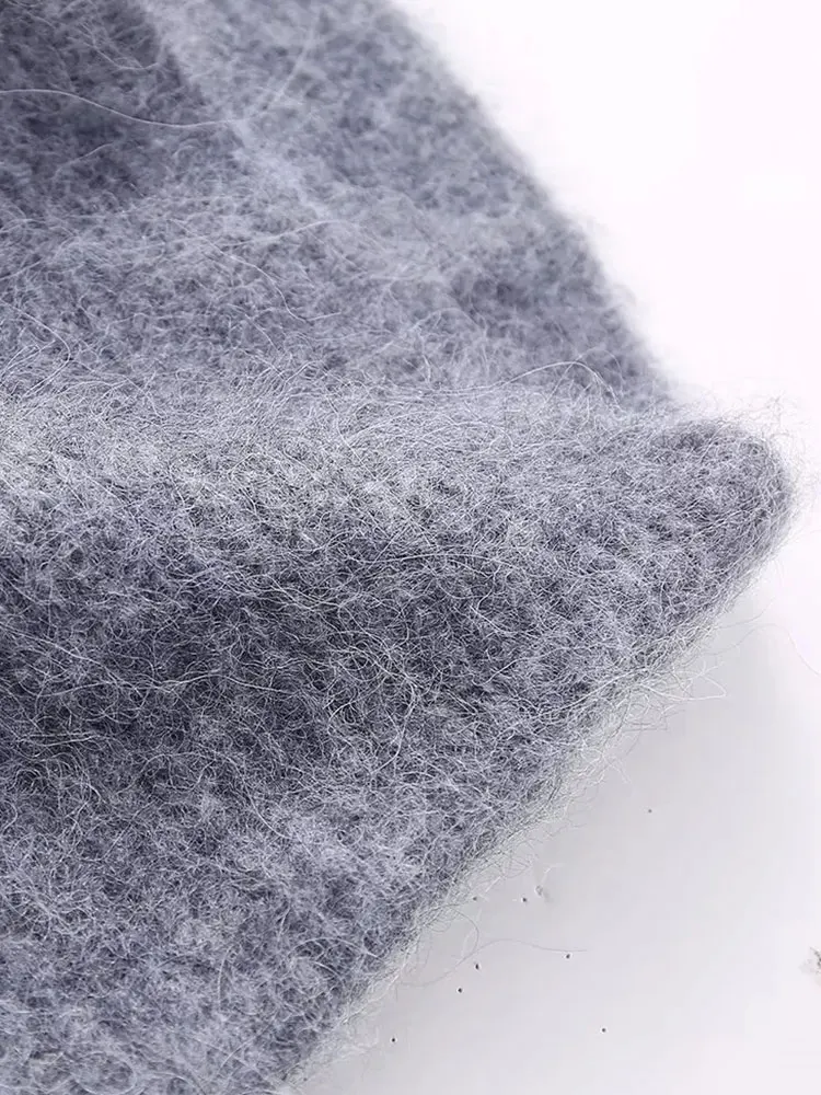 Nlzgmsj TRAF 2023 новый осенний женский односторонний рукав дизайн с открытыми плечами