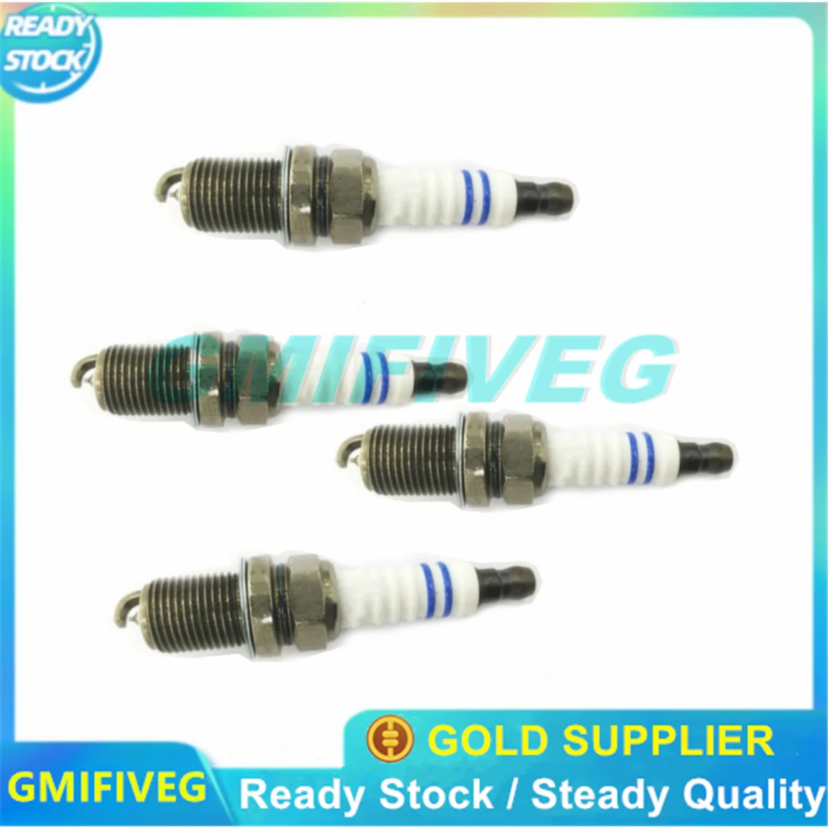 4 шт. двойные Иридиевые свечи зажигания модель K0021600 для китайских моделей CHANGAN CS75