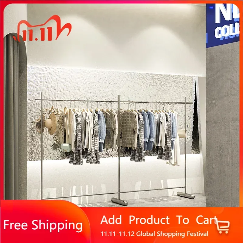 

Shelf Storage Clothing Rack Space Saving Standing Modern Clothes Hangers Living Room Wall Guarda Roupa Furniture Living Room DWH