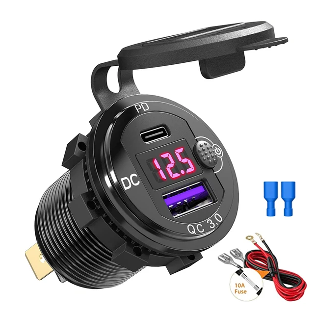 usb розетка для мотоцикла
