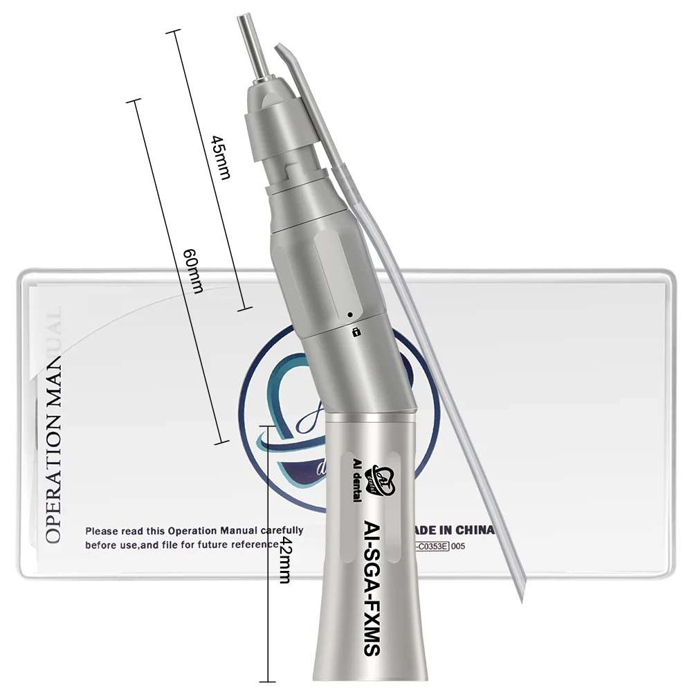 FX Series Micro Surgery Handpieces Dental Straight  Nose 20˚ Angle Handpiece Clinical Accessories Non-Optic