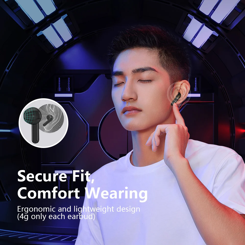 TWS-наушники DOSS с поддержкой Bluetooth 350 и встроенным микрофоном (art.: 3920c1d34febe) - 3920c1d34febe