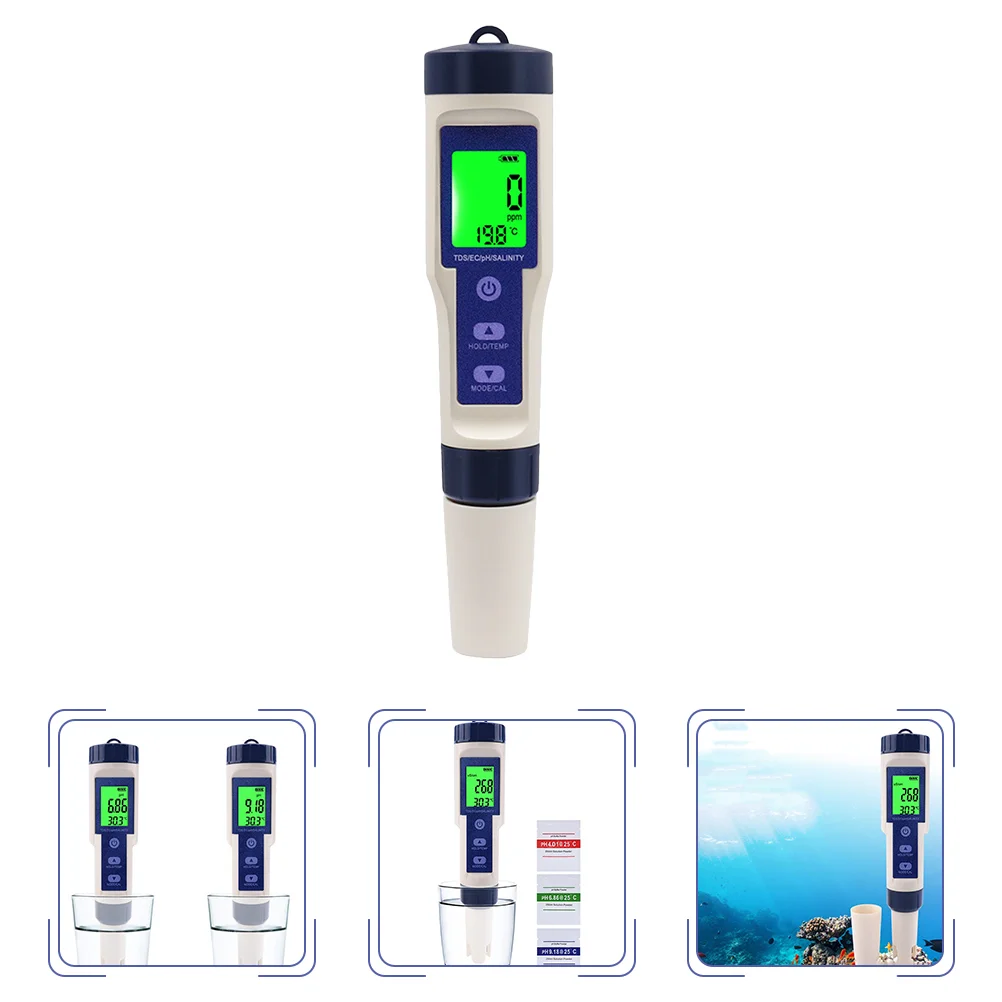 

Salinity Meter Pool Digital Tester Saltwater High-precision Seawater High-accuracy Portable Aquarium Swimming