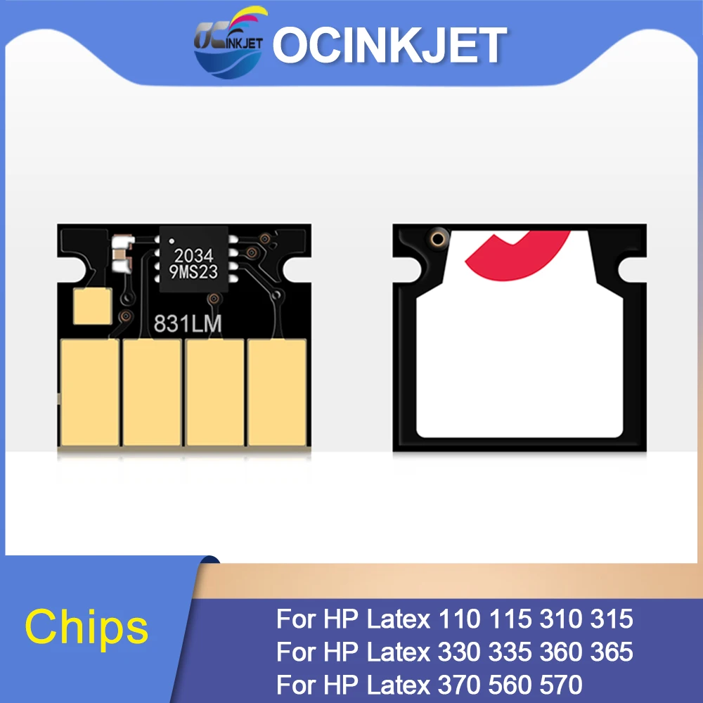 OCINKJET чипы для чернильного картриджа одноразового использования HP 792 Latex 210 260 280