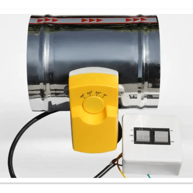 3 положения 220 В - Моторизованный демпфер 4n Возводы Hvac диаметр вентиляционного