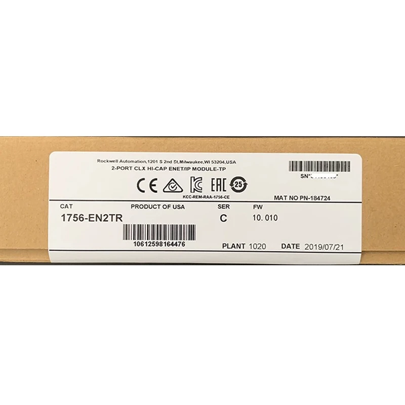 

Совершенно новый оригинальный 1756-EN2TR