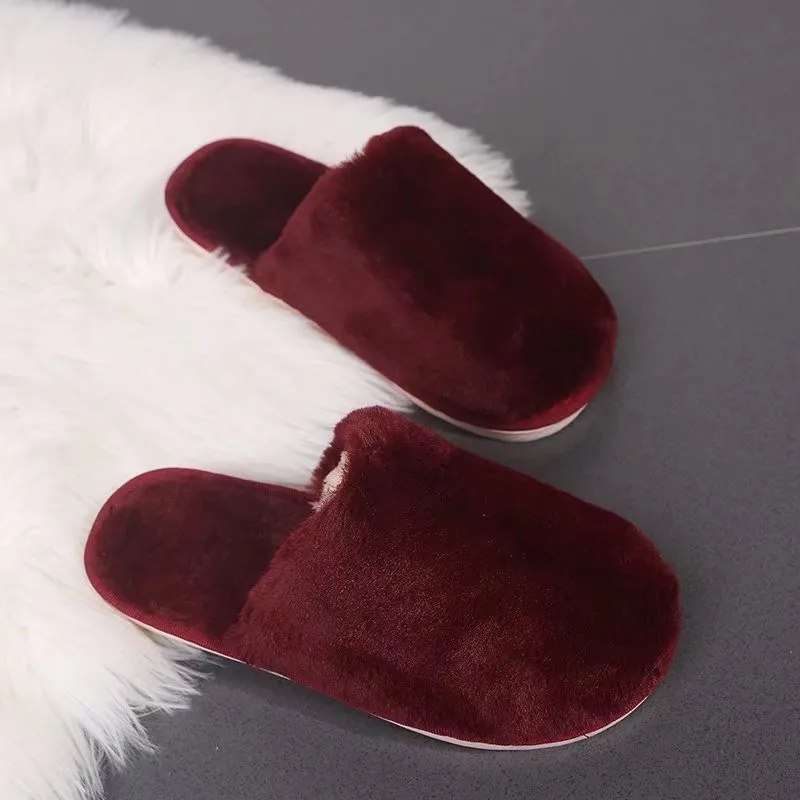 

Top Quality Natural Sheepskin Fur Slippers Fashion Winter Women Indoor Slippers Warm Wool Home Slippers Lady Casual House Shoes
