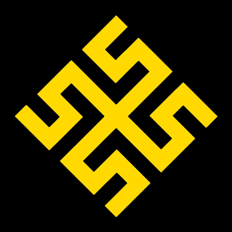 CS-1035 #6 см 8 см 10 см Славянский символ Боговник Автомобильная Наклейка Виниловая наклейка для автомобиля Стайлинг выбрать размер