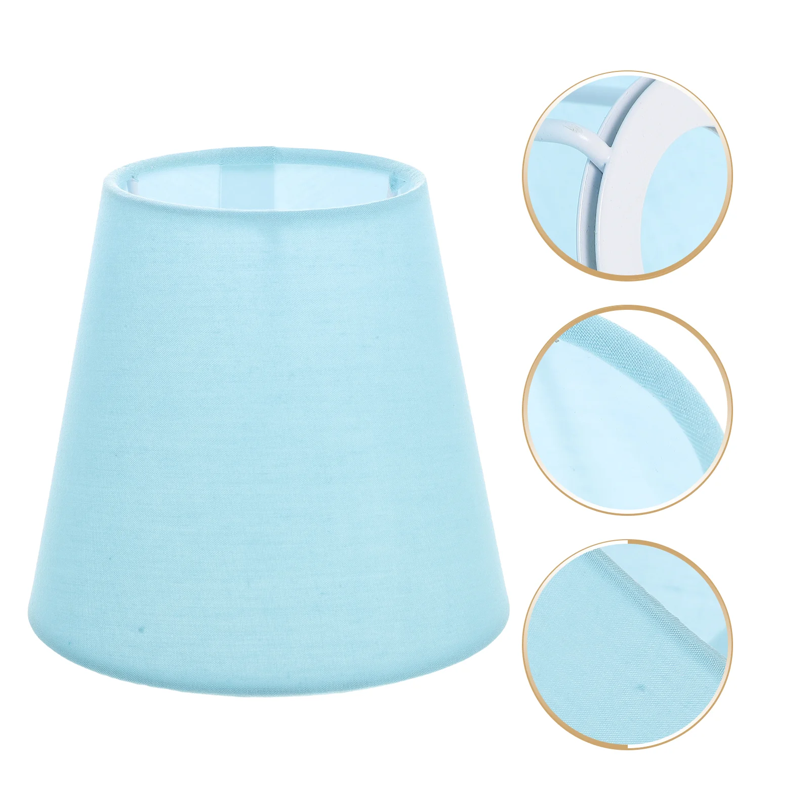 

Small Lampshade E14 Socket Retro Style Lamp Shade Cloth Vintage Lamp Shade