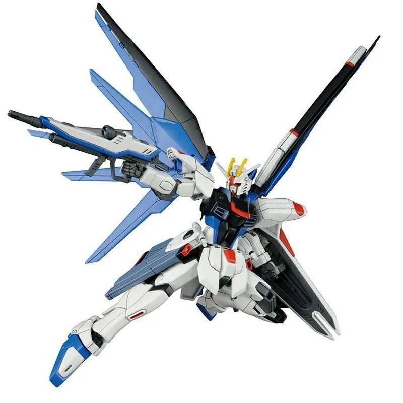 

HG192 Gundam Action Figure ZGMF-X10A Freedom Fighter Anime 1/144 Assembly Model Kit Mobile Suit Toys for Boys Children Gift