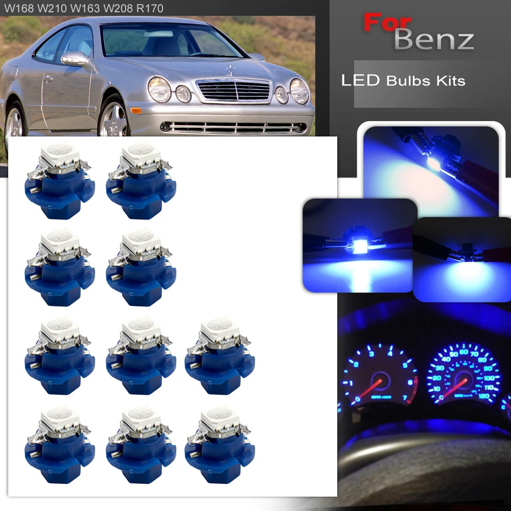 Для хэтчбека Benz A-Class W168 1997-2001 A140 A160 A190 A170 CDI светодиодный Автомобильный датчик скорости лампы приборной панели Для хэтчбека Benz A-Class W168 1997-2001 A140 A160 A190 A170 CDI светодиодный Автомобильный датчик скорости лампы приборной панели