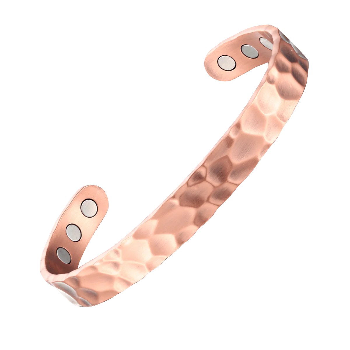 1 шт. браслет из 99.9% меди магнитный с защитой от усталости и сжигания жира для