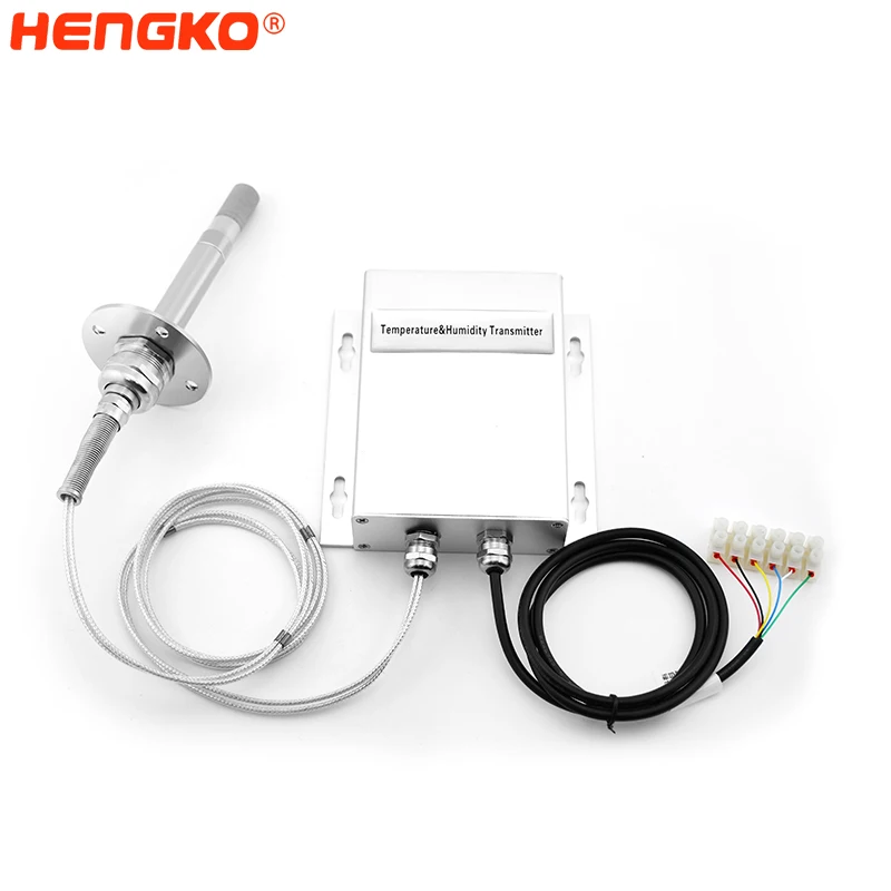 

Factory Wholesale Custom Humidity Temperature Measurement Meter Industrial Duct Pipe High Temperature And Humidity Transmitter