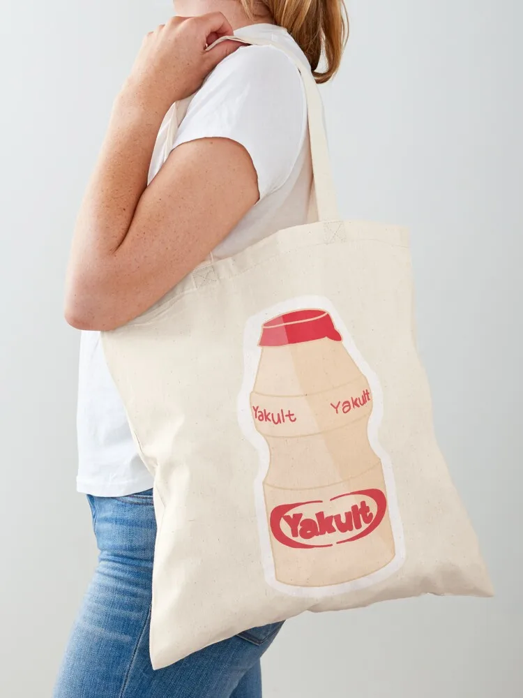 Yakult Tote Bag ручная сумка милая сумка-тоут холщовая