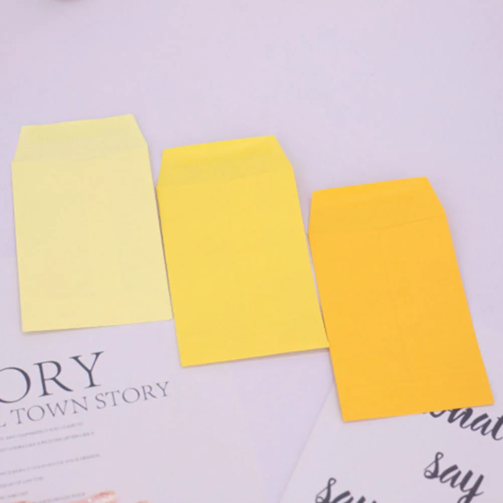 

50 шт., маленькие конверты для денег, ключей, монет