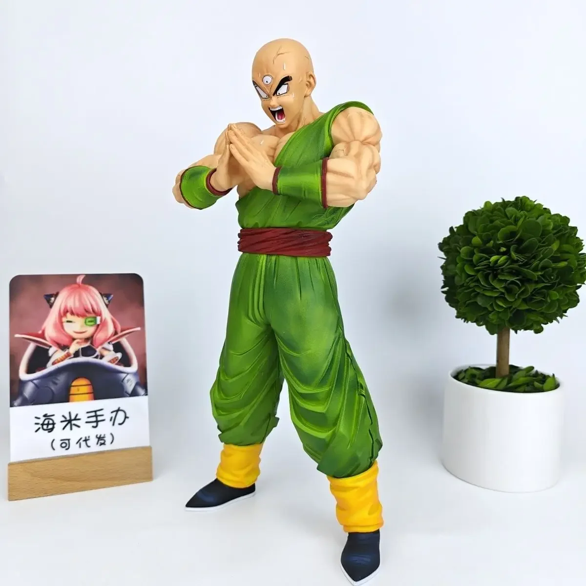 Фото В наличии Dragon Ball Z Фигурка Tien Shinhan Фигурка Tien Shinhan Kikoho Фигурка 31 см Gk Статуя Коллекция Модель Пользовательская Игрушка №4