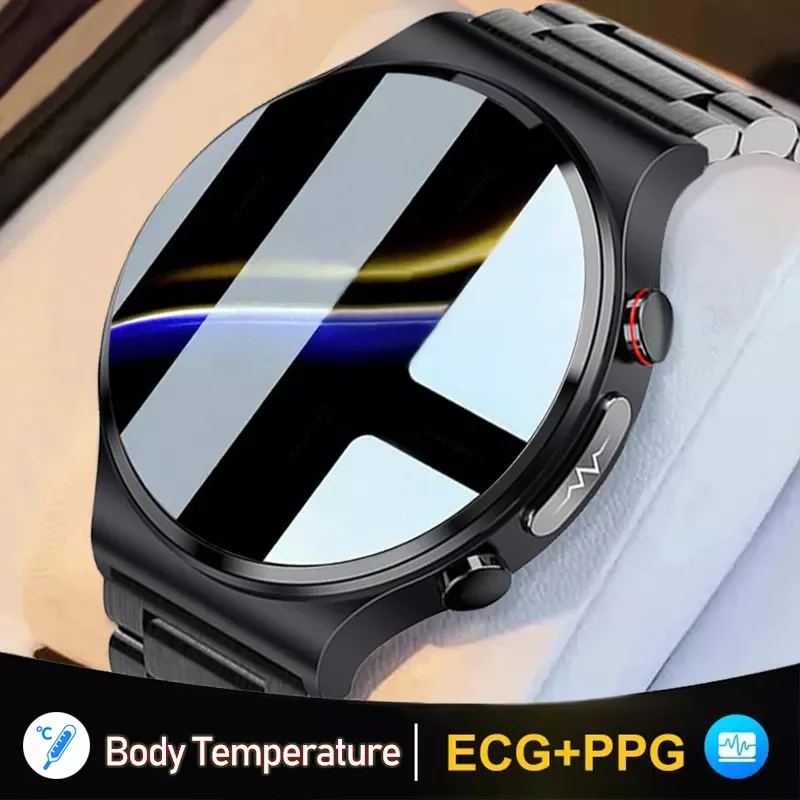 

2022 New ECG+PPG Smart Watch Men Heart Rate Blood Pressure Watches Health Fitness Tracker IP68 Waterproof Smartwatch For Xiaomi