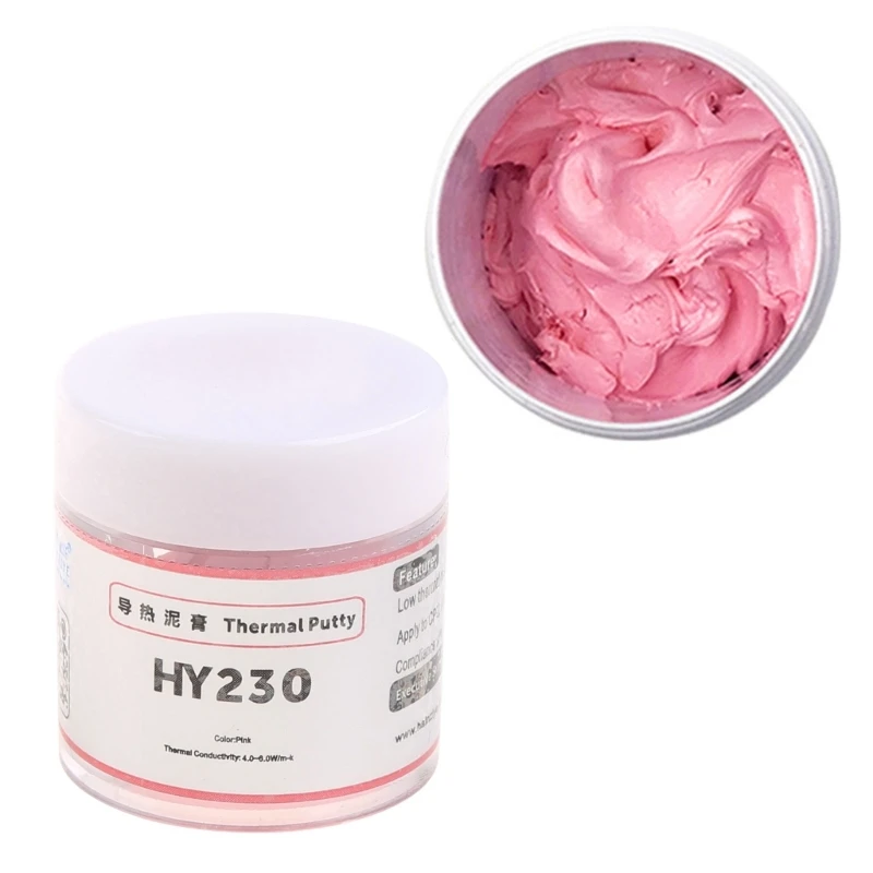 

HY234 Silicone Cooling Compound Thermal Paste Conductive Grease Heatsink Plaster For Processor CPU GPU Chipset Notebook