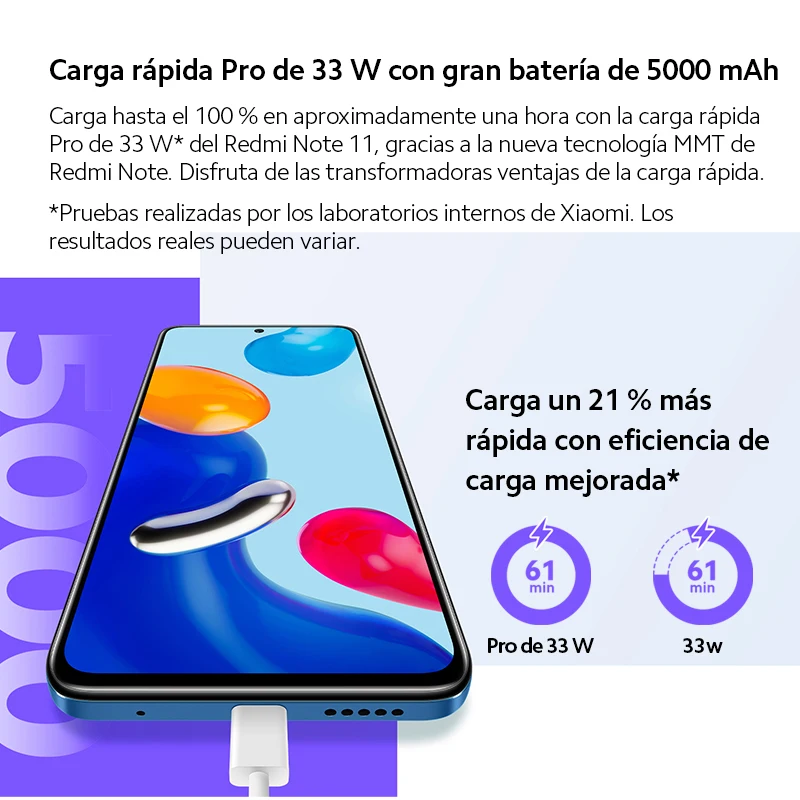 Official | Redmi Note 11, 4+128GB, AMOLED 90HZ，50MP, smartphone, 33W fast charger