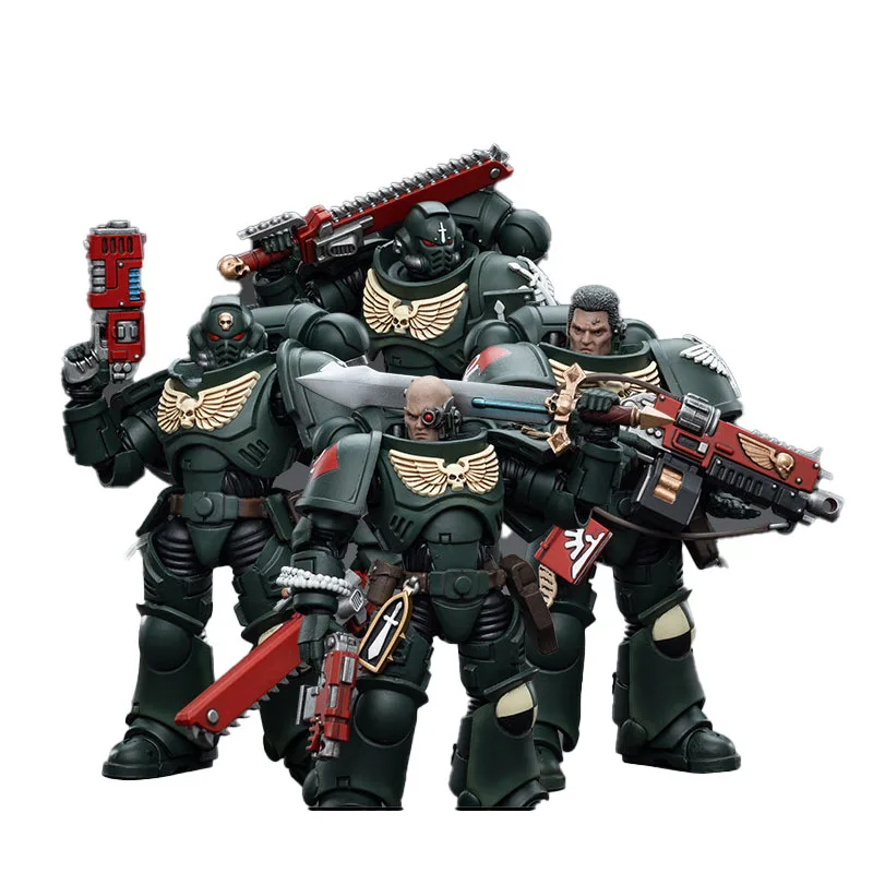 

In Stock Original JOYTOY WARHAMMER Dark Angels Intercessors Brother Nadael Asharr Sergeant Rakiel Caslan Robot Action Model