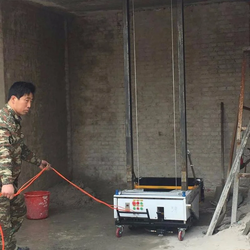 

High Efficiency Wall Cement Spray Plaster Machine