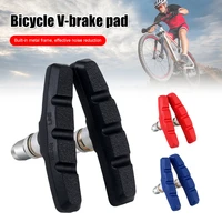 2 pairs 70mm bicycle v brake pads mtb mountain road bike brake blocks set durable rubber brake pad bike parts