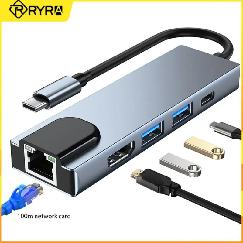 

Док-станция RYRA для чтения карт памяти SD/TF, USB Type-C на 4K HDMI