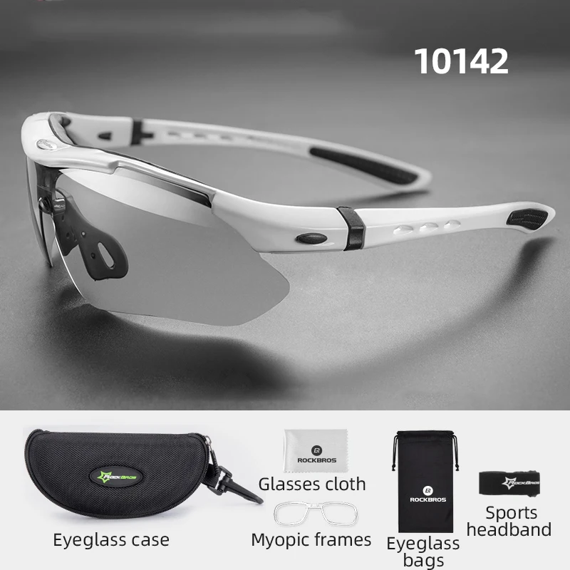 

Очки солнцезащитные ROCKBROS поляризационные для мужчин и женщин, спортивные фотохромные, UV400, для горных и шоссейных велосипедов, уличные