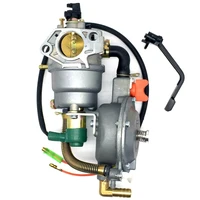 dual fuel generator carburetor for honda gx390 gx340 gas small engines 188f 5kw 8kw lpg ng petrol motorcycle carburetor