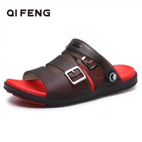 2022 summer mens sandals beach shoes casual fashion outdoor slippery sandal spring flat sandals breathable light quick drying