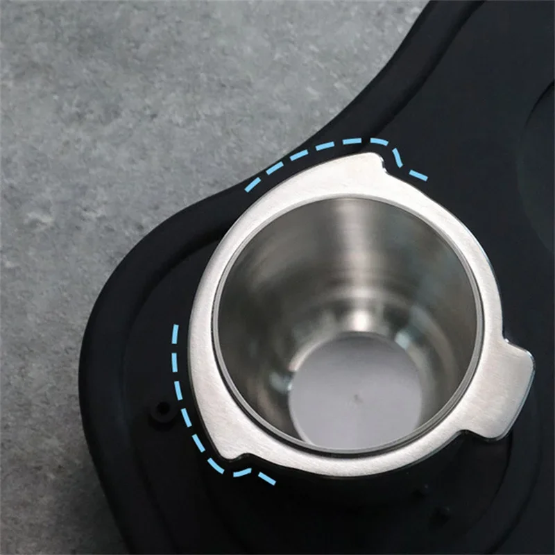 Фото Дозирующая воронка из нержавеющей стали 304, 54 мм, для кофемашин Breville Barista Express Impress (BES876), антистатическая, предотвращающая рассыпание кофе №5