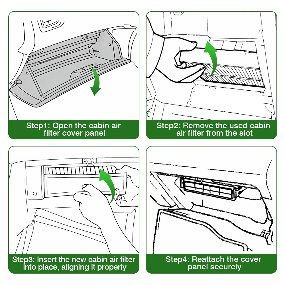 Фото Для Infiniti QX50 QX55 QX60 Nissan Altima Rogue автомобильный активированный салонный фильтр FDC12552C, CAF10027C, 230447, 27277-5NA1A №4