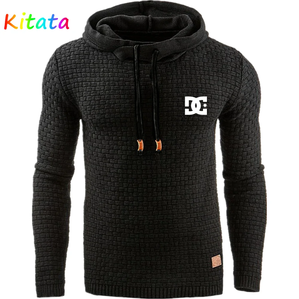 Мужская повседневная толстовка с буквенным принтом DC осень/зима 2022