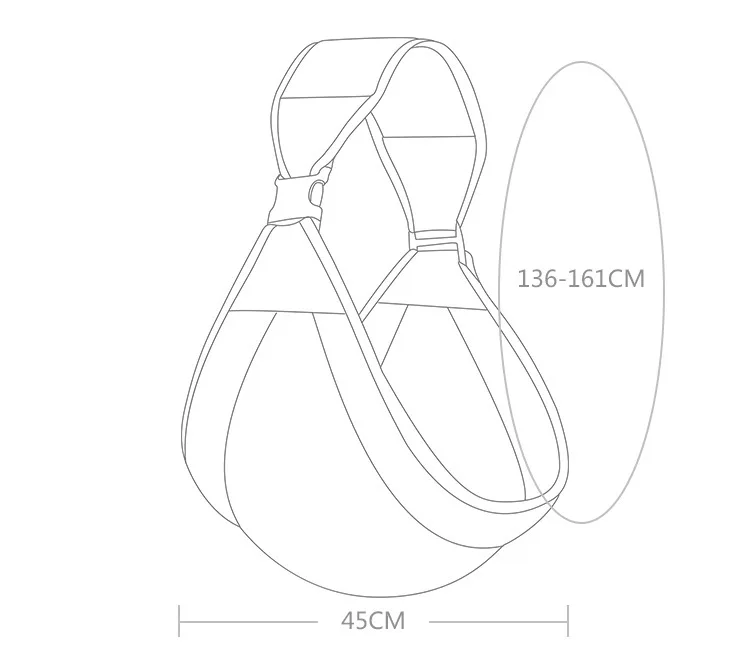 Эргономичная переноска на одно плечо многофункциональный рюкзак-слинг для
