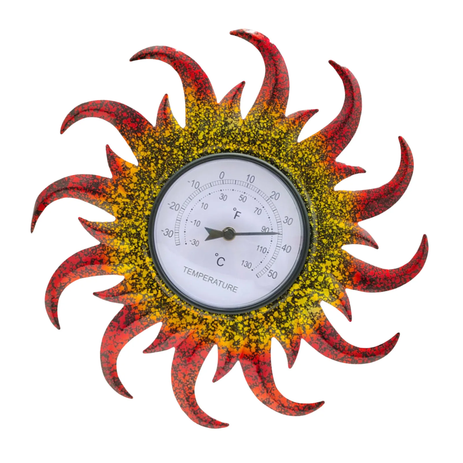 

Sun Outdoor Thermometer Patio Thermometer Outdoor Wall Thermometer For Indoor Outdoor Home Decor No Battery Needed