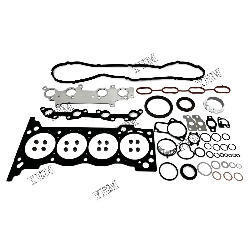 Для Toyota 04111-0C098 Верхняя фотография комплект с прокладкой головки цилиндра 2TR