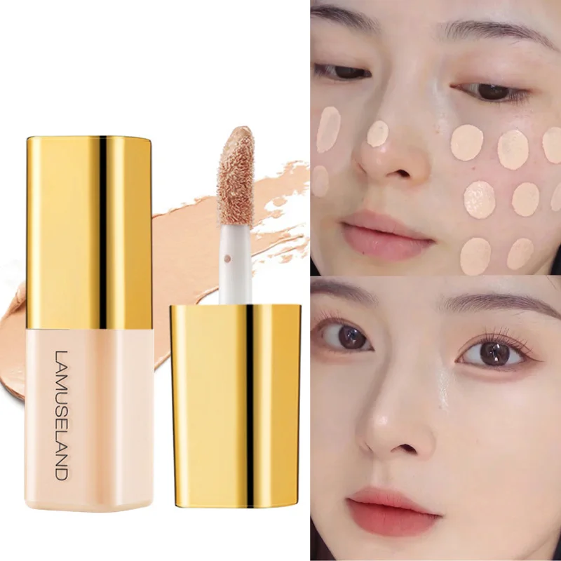 

Mini Moisturize Liquid Concealer Full Coverage Oil Control Invisible Pores Dark Circles Freckle Foundation Face Makeup Cosmetics