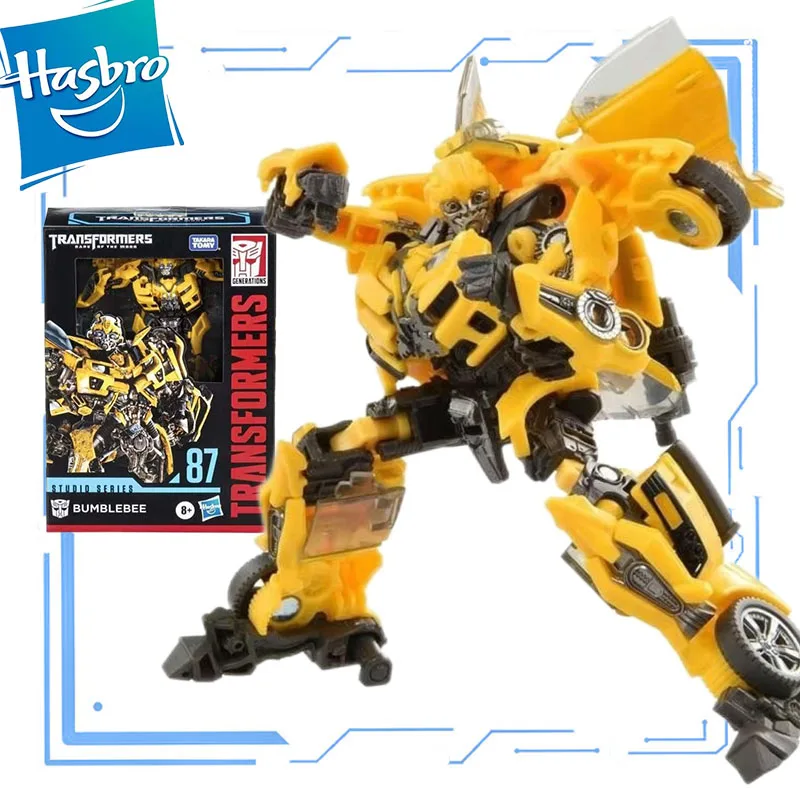 

Фигурка трансформера Hasbro из натурального фильма «Бамблби» класса D, модель, игрушки для мальчиков, детский подарок на Хэллоуин и Рождество