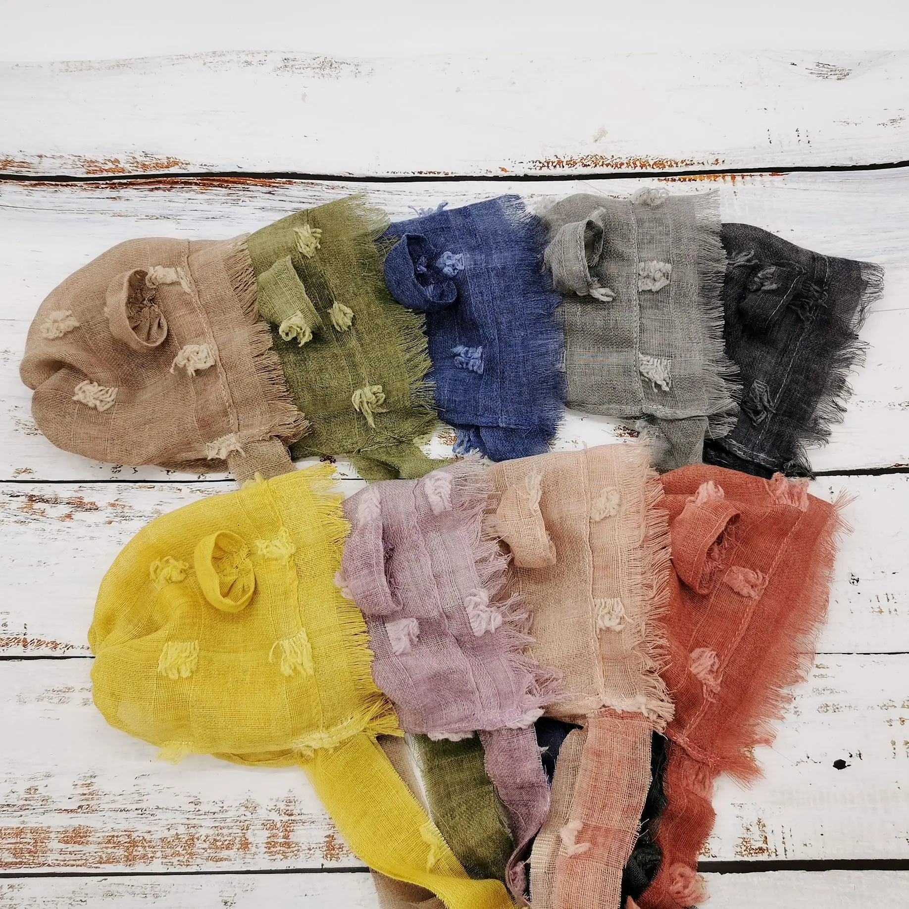 

Newborn Photography Cap Full Moon Baby Photo Tie Dye Garden Hat Cute Cartoon Baby Ear Cap Growth Commemorative Photo Prop Cap