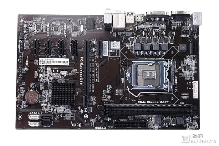 

H81P Colorful CF-H81A-BTC Socket 1150 DDR3 SDRAM ATX Intel H81 Pro ETH Motherboard mining motherboard