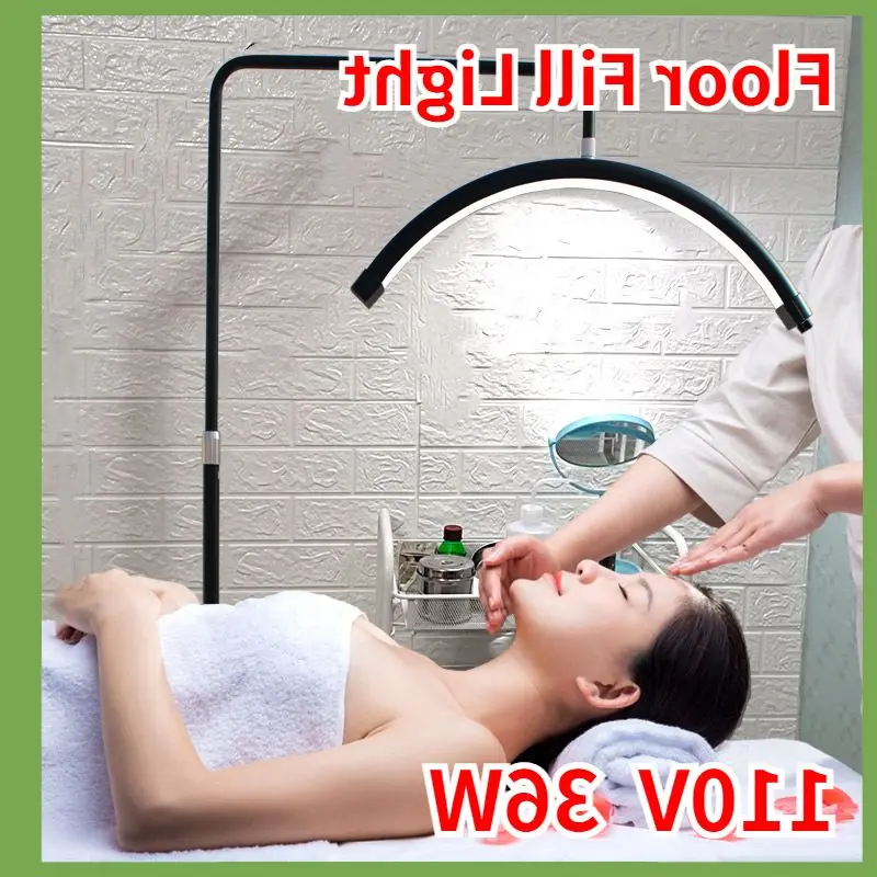 

20W AC 100-240V Beauty Salon Light Half Moon Shaped Fill 10 Color Temperature For Care Photography Night Lamp