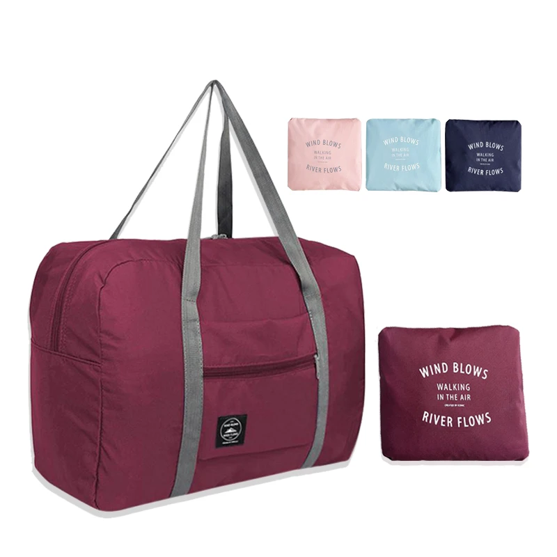 Складные большие сумки для хранения одежда портативный дорожный топ-мешочек с