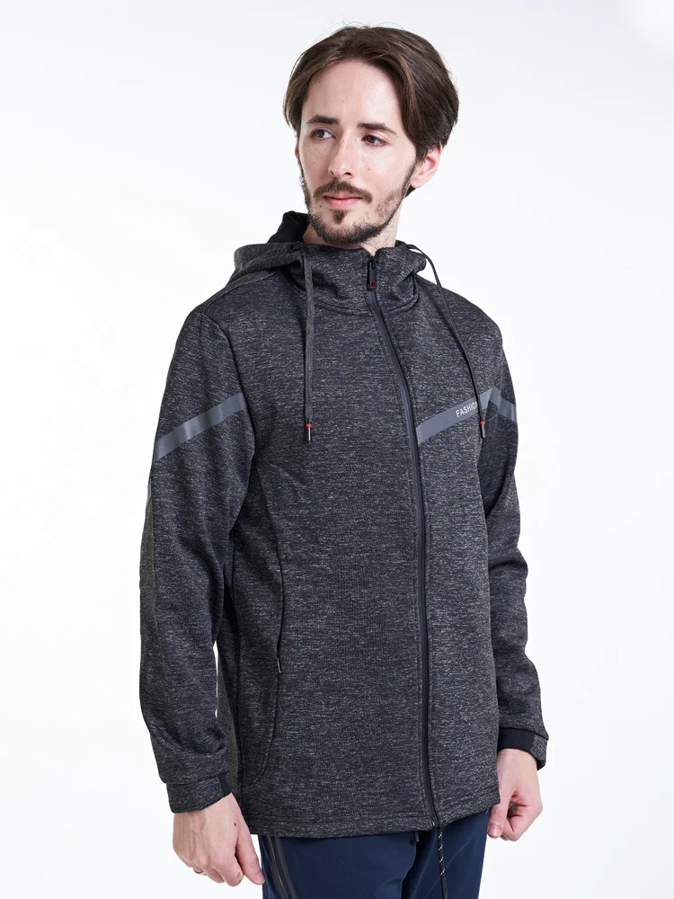 

2023 New Winter Basic Thick Warm Hoodie Men Zip Up Fleece Sweatshirts 7XL 8XL Plus Size Solid Cotton Casual Thermal Hoody Jacket