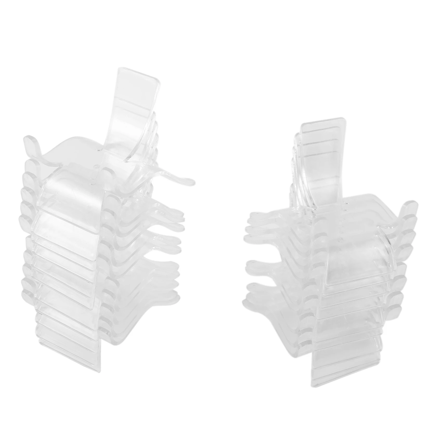 

20 Pcs Acrylic Display Small Collectibles Display Stands for Displaying Crystal Geodes Rock Mineral Agate Fossil Coral M