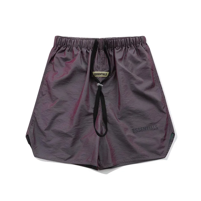 

Шорты мужские для фитнеса и бодибилдинга, Модные дышащие спортивные пляжные штаны с принтом для отдыха и бега, летние