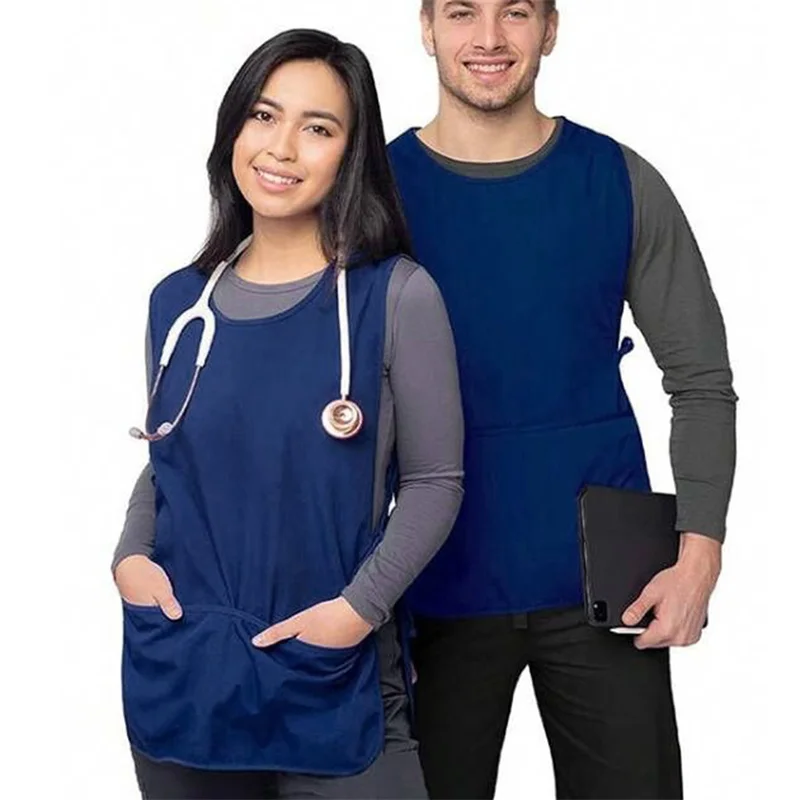 Фартук для парикмахера рабочая одежда уборка женский фартук с карманами