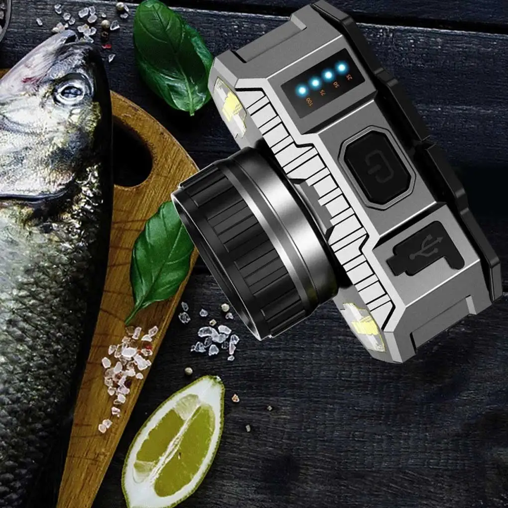 

Мощный Головной фонарь с датчиком яркости зарядки